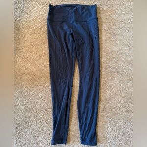 Black lululemon full length leggings wunder under